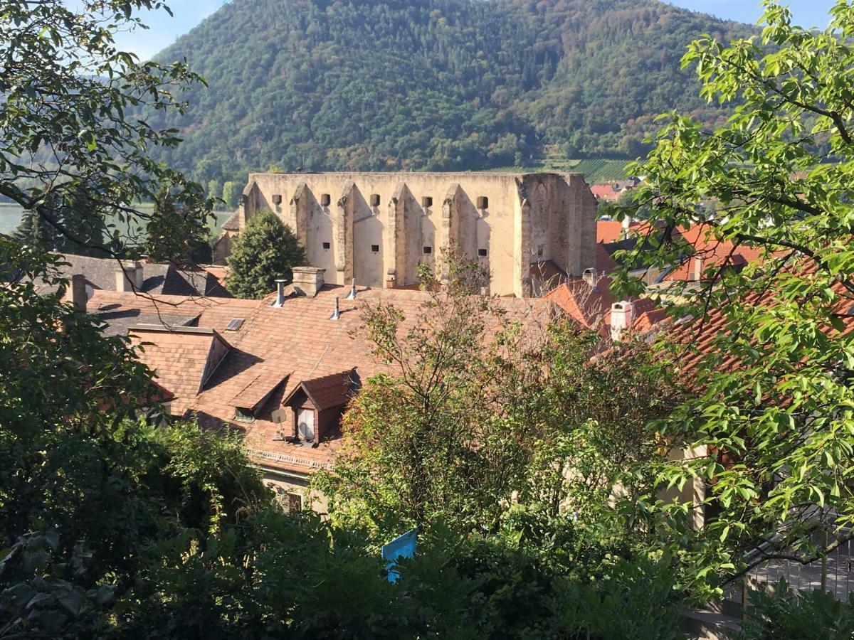 Pension Altes Rathaus 던스테인 외부 사진
