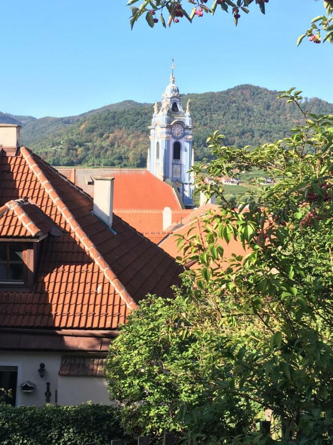 Pension Altes Rathaus 던스테인 외부 사진